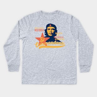 Che Guevara - Revolution - hasta la victoria siempre - marxism - cuba Kids Long Sleeve T-Shirt